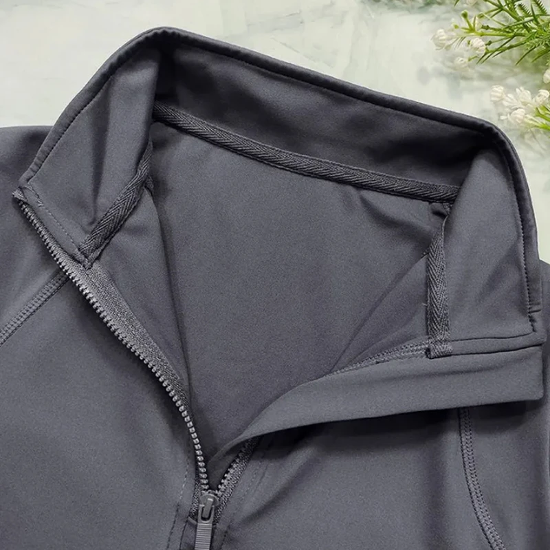 MXLLINA Summer Short Sleeve Equestrian Shirts Girls Breathable Zipper Sport T-Shirt Chirldren Riding Horse Tops Girls 5