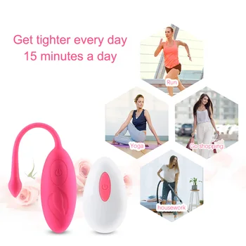 Vibrating Egg Vibrator for Women Wireless Love Egg G Spot Clitoris Stimulation Vagina Massager Female Vibrator Sex Toy for Adult 4