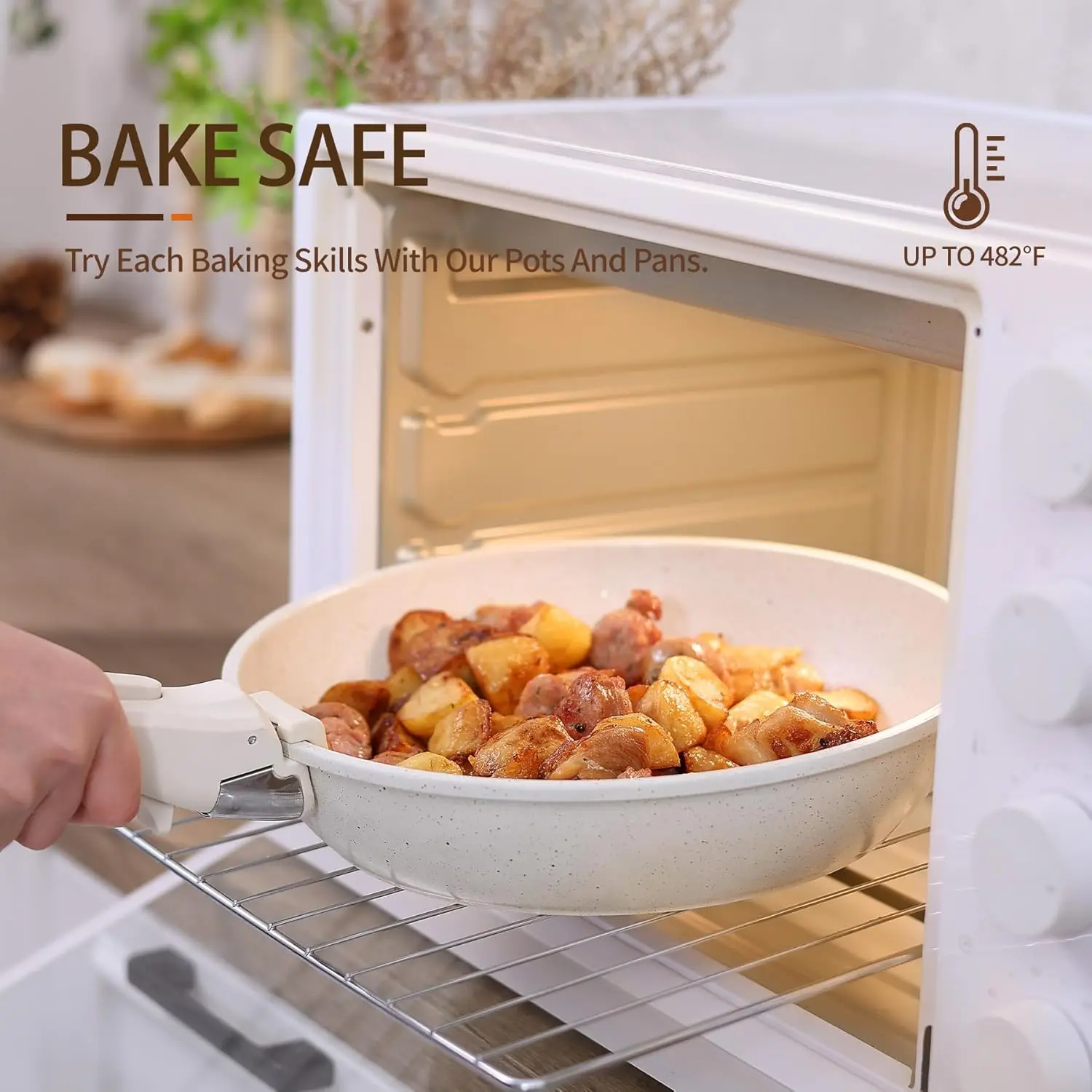Ceramic nonstick cookware set image 5