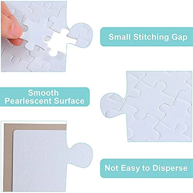 5 Sets Product Wooden Toy Heat Transfer Blank Puzzle Sublimation