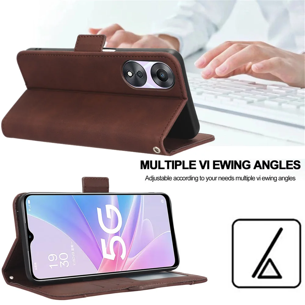 Luxury Flip Wallet Case – Premium Protective Cover with Card Slots and Kickstand Function