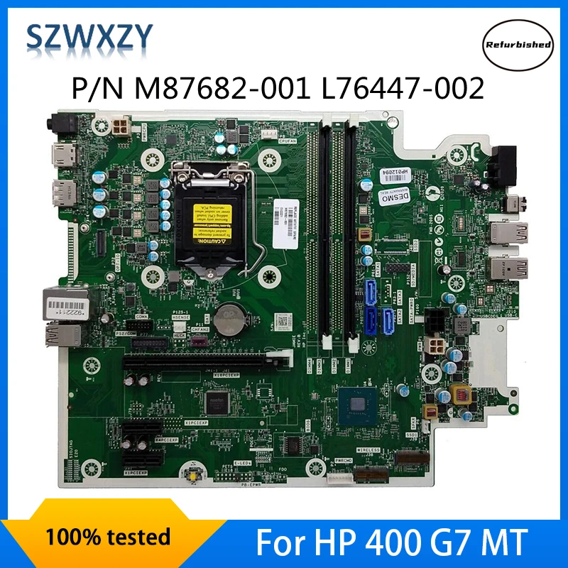 RefurbishedForHP400G7MTDesktopMotherboardDDR4Q470LGA1200