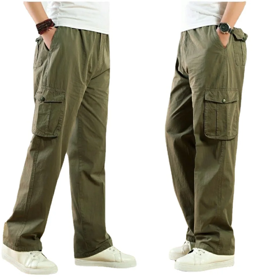 Men's Outdoor Camping Hiking Breathable Cargo Pants Military Multiple  Pockets Work Pants Summer Men Army Tactical