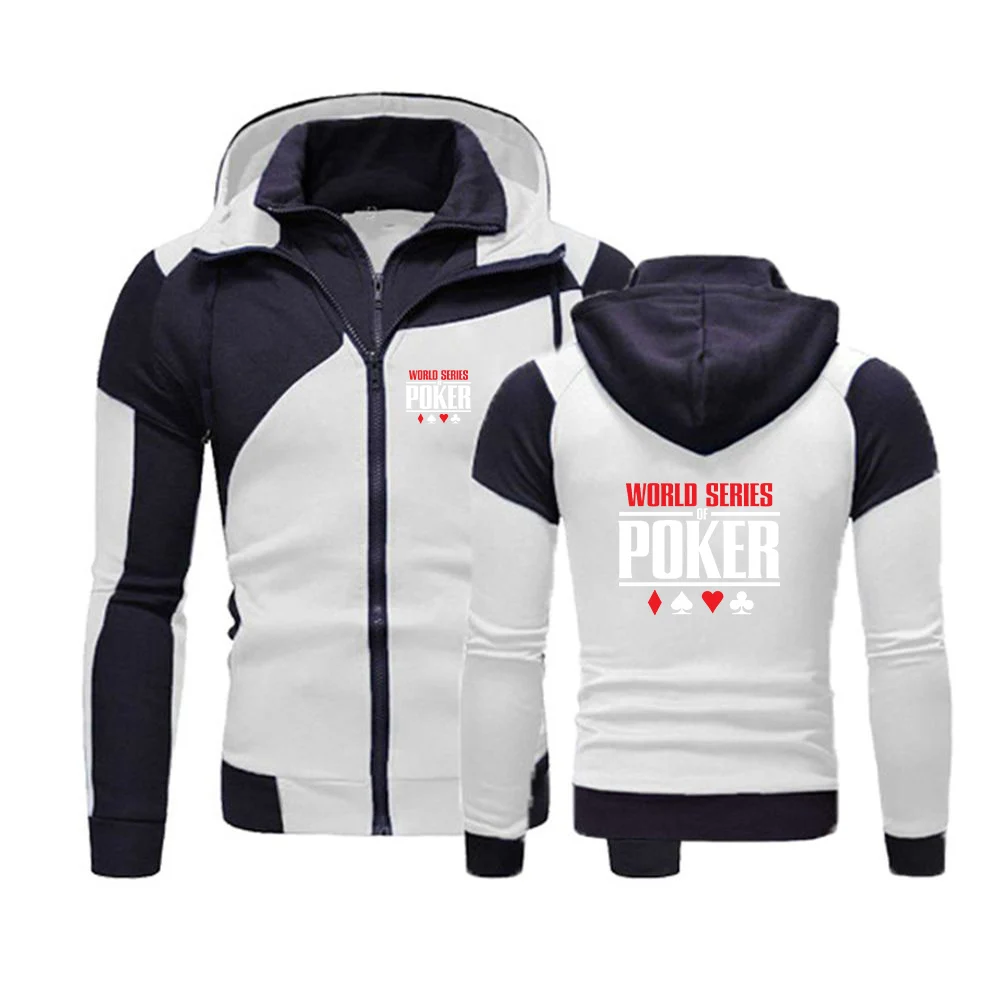 World Series of Poker Hoodie Material Close-up