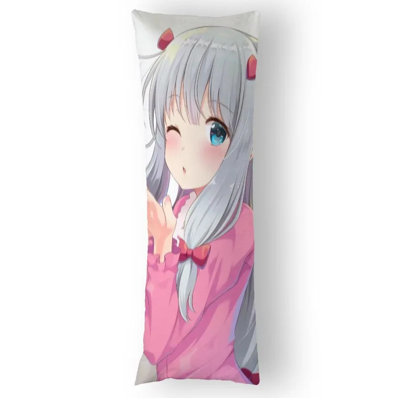 

Чехол для подушки Eromanga Sensei Dakimakura, сатиновое покрывало для подушки, чехол для подушки в стиле аниме 35X100cm60X200cm 12,15