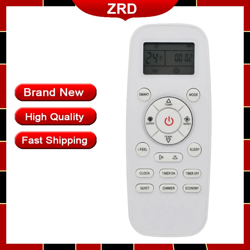 

New Air Conditioning Remote Control DG11L1-03 DG11L103 For Hisense York Tornado Air Conditioner Fernbedienung