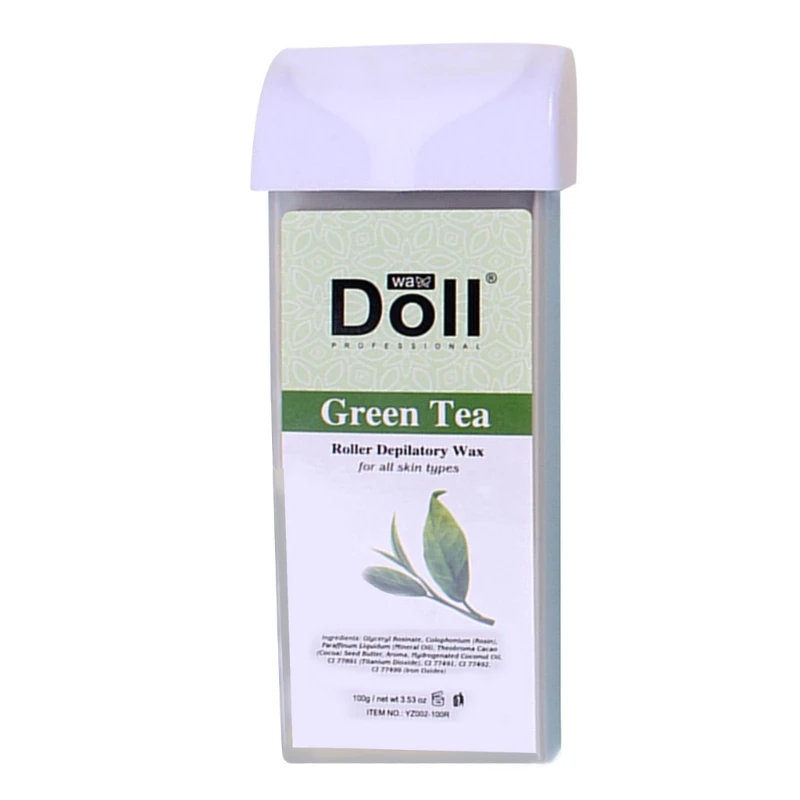 

Hair Removal Wax Cartridge Hot Depilatory Wax Cream Natural Body Hair Remover Heating Roller Wax for Women Men 918D