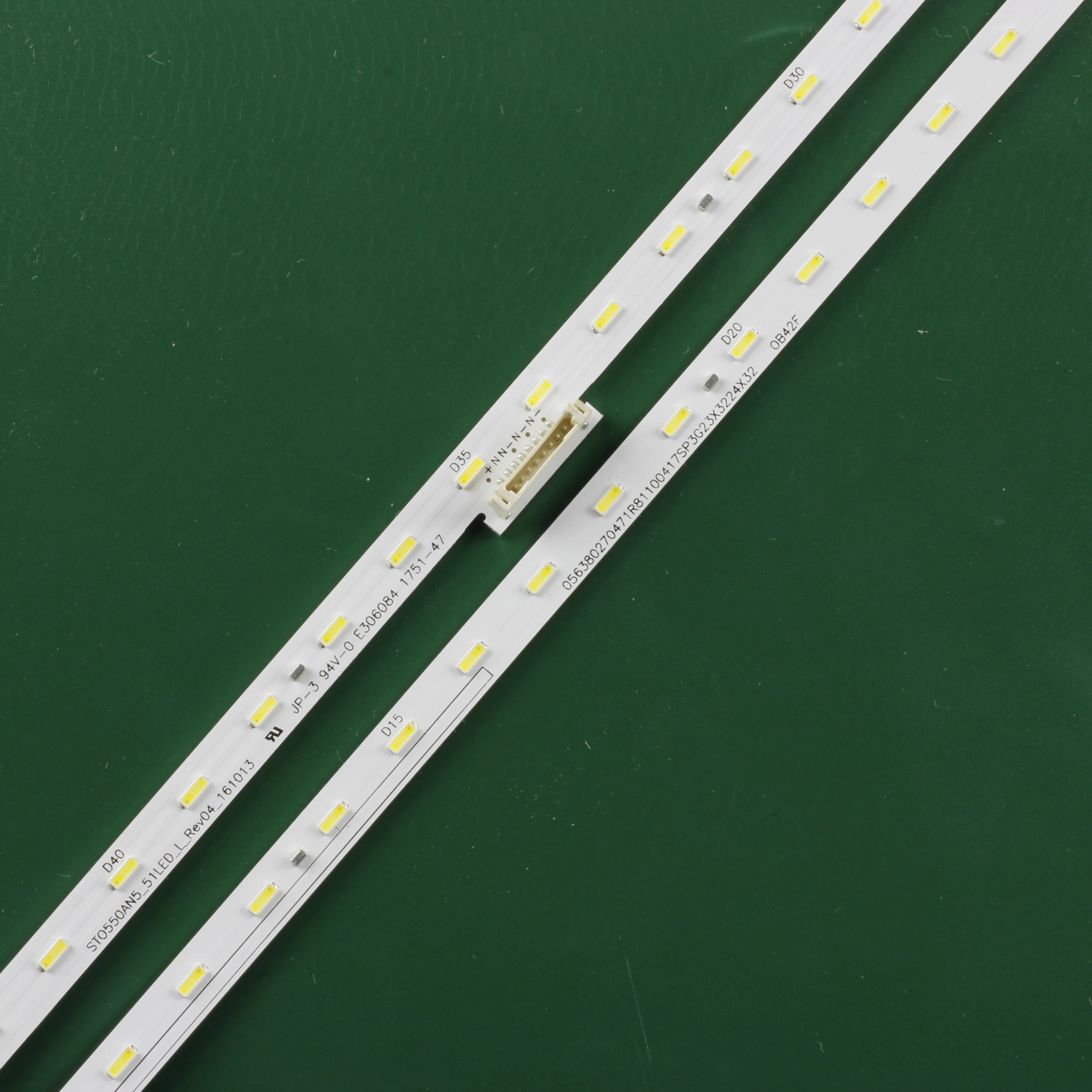 Strisce LED Retroilluminazione Per Sony KD-55XG8505, KD-55XF8505, XBR-55X850G (54 LED)