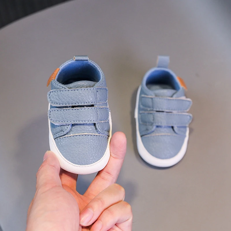 Baby Shoes Newborn Boys Girls First Walker Kids Toddler Pu Leather Soft Sole Sneakers 0-18 Months baby shoes children sports shoes