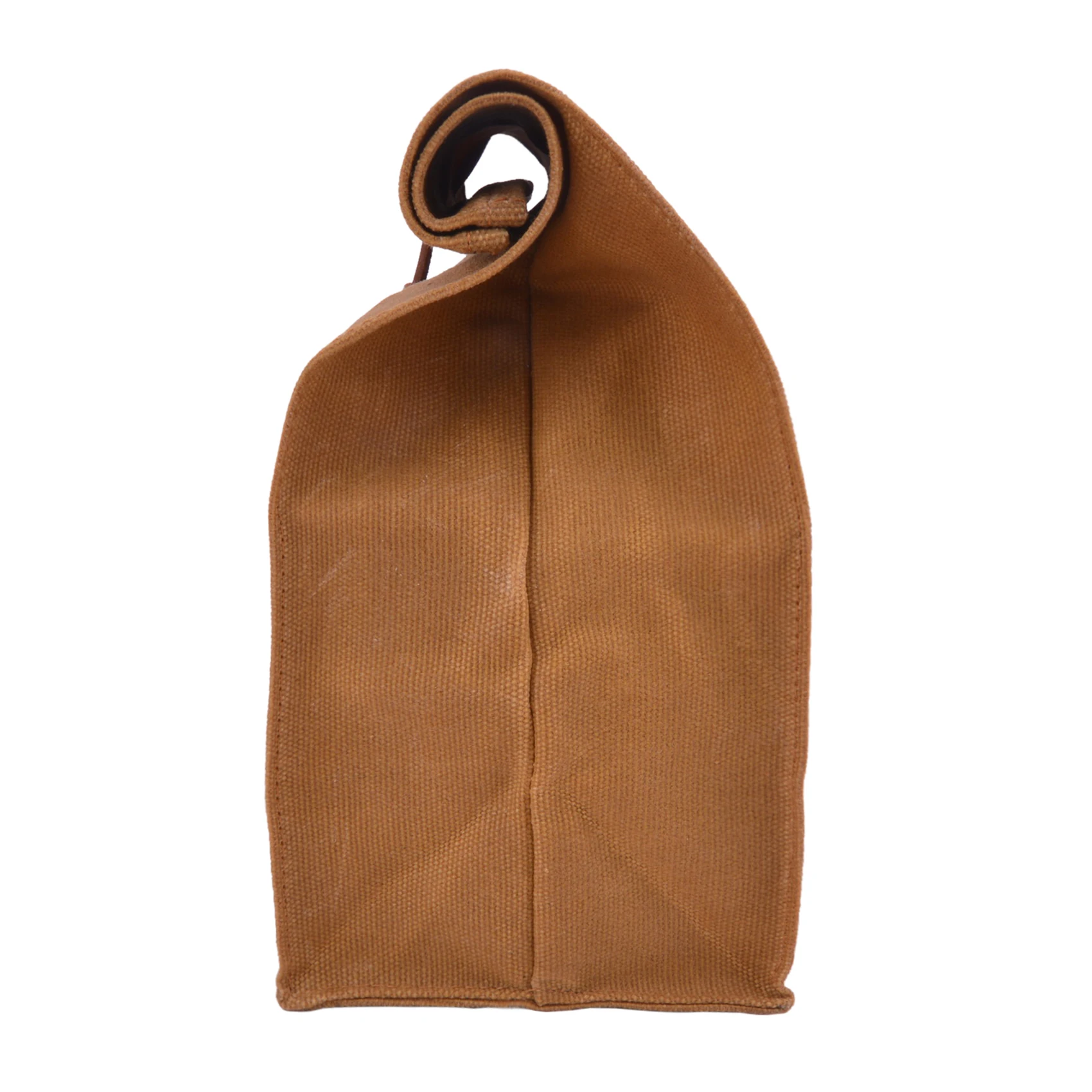 Waxed Canvas Leather Lunch Bag Plastic-Free Waterproof Lunch Box Handbag Dinner Bento Pouch Work School Food Storage Bags lunch bag lunch cooler bag