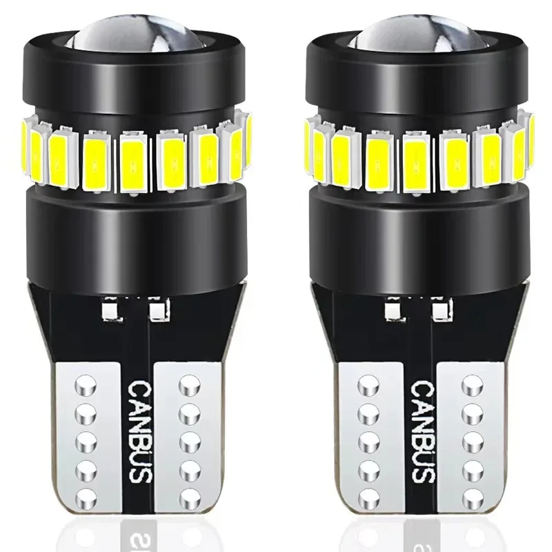 2x W5W T10 3014 18SMD Led 전구 Canbus 자동차 인테리어 전구 주차 위치 램프 지도 돔 독서등