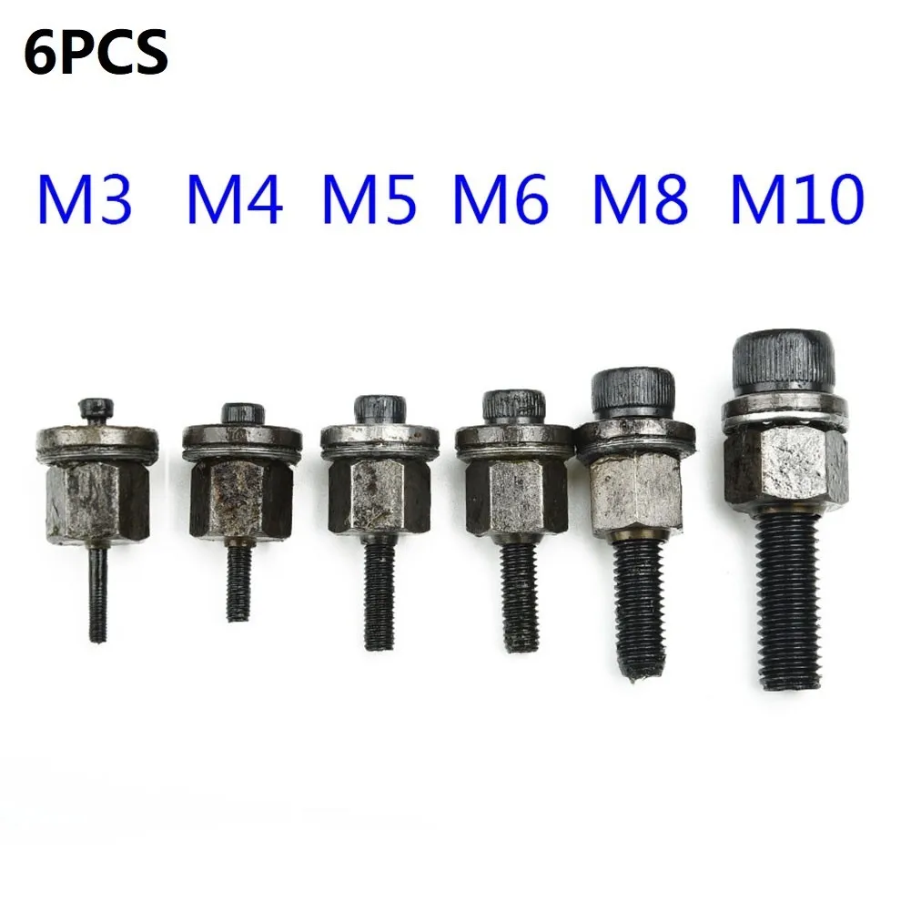 Hand Rivet Nut Head Nuts Simple Installation Riveter Tool M3 M5 M6 M8 M10 Replacement Tool Part rivet nut tool