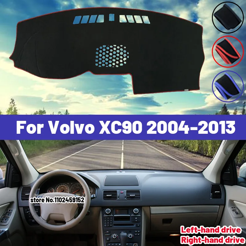 Alta Qualità Per Volvo Xc90 2004-2013 2010 2011 2012 Tappetino Per Cruscotto Per Auto Parasole Evitare Tappetini Leggeri Tappeti Interni Anti-Uv