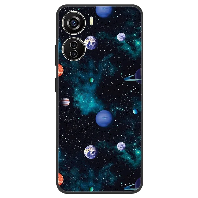 Luxury Silicone Space Soft Bumper Phone Case - Fashionable TPU Cover
