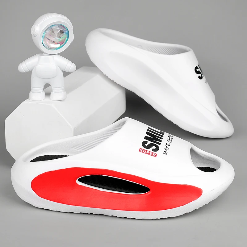 Men's slippers massage sandals man summer beach shoes Thick Bottom Unisex Soft Slipper sneakers EVA Non-slip women home slipper 3