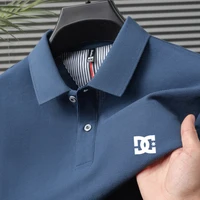 Polo tricoté à manches courtes pour homme, confortable et tendance, nouvelle collection été, col polo, style décontracté, best-seller 4