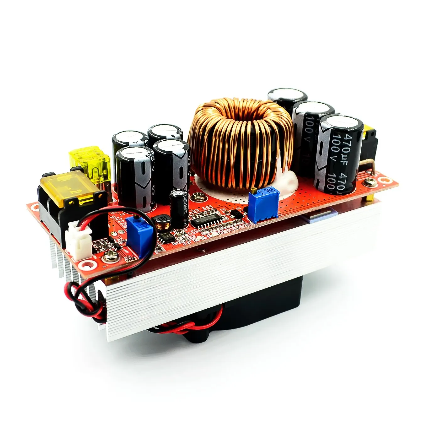 CONVERTIDOR DE VOLTAJE DC-DC 10-60V A 12-97V 1500W STEP UP 30A