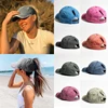High Ponytail Baseball Cap for Women Spring Summer Sun Hat Running Snapback Hat Messy High Bun Women's Caps Female Casquette 1