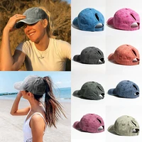High Ponytail Baseball Cap for Women Spring Summer Sun Hat Running Snapback Hat Messy High Bun Women's Caps Female Casquette 1