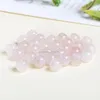 50pcs/Lot Natural Stone Big Hole Beads High Quality Amethyst Agate Jade Round Bead For For Jewelry Making Diy Bracelet Accessory 3