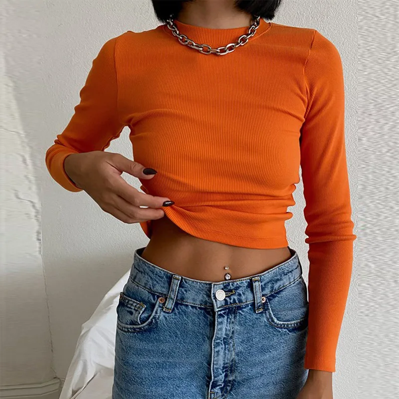 Long Sleeve Orange