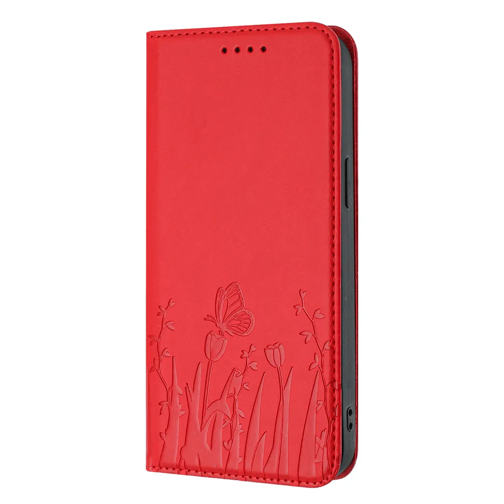 Magnetic Flip Leather Wallet Phone Case - Premium Back Cover