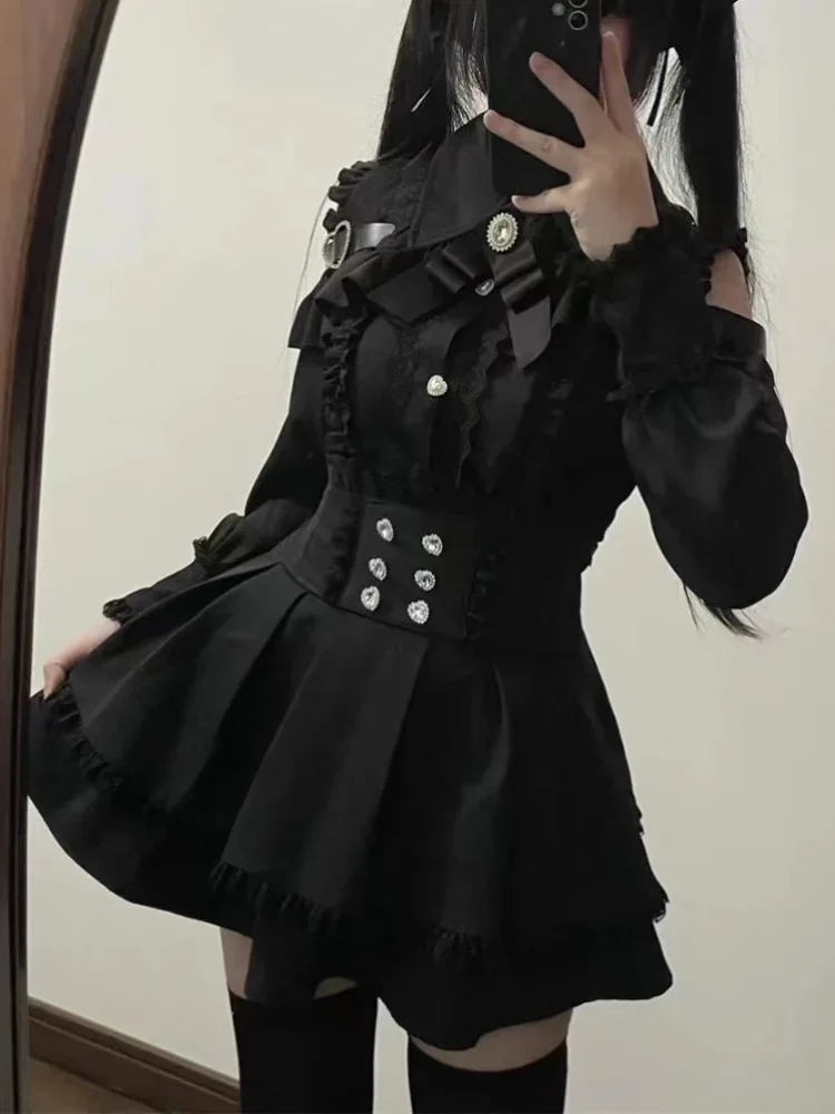 ตัวเลือกสินค้า ชุด Gothic Lolita แฟชั่นย้อนยุค สวยสง่า งานปาร์ตี้