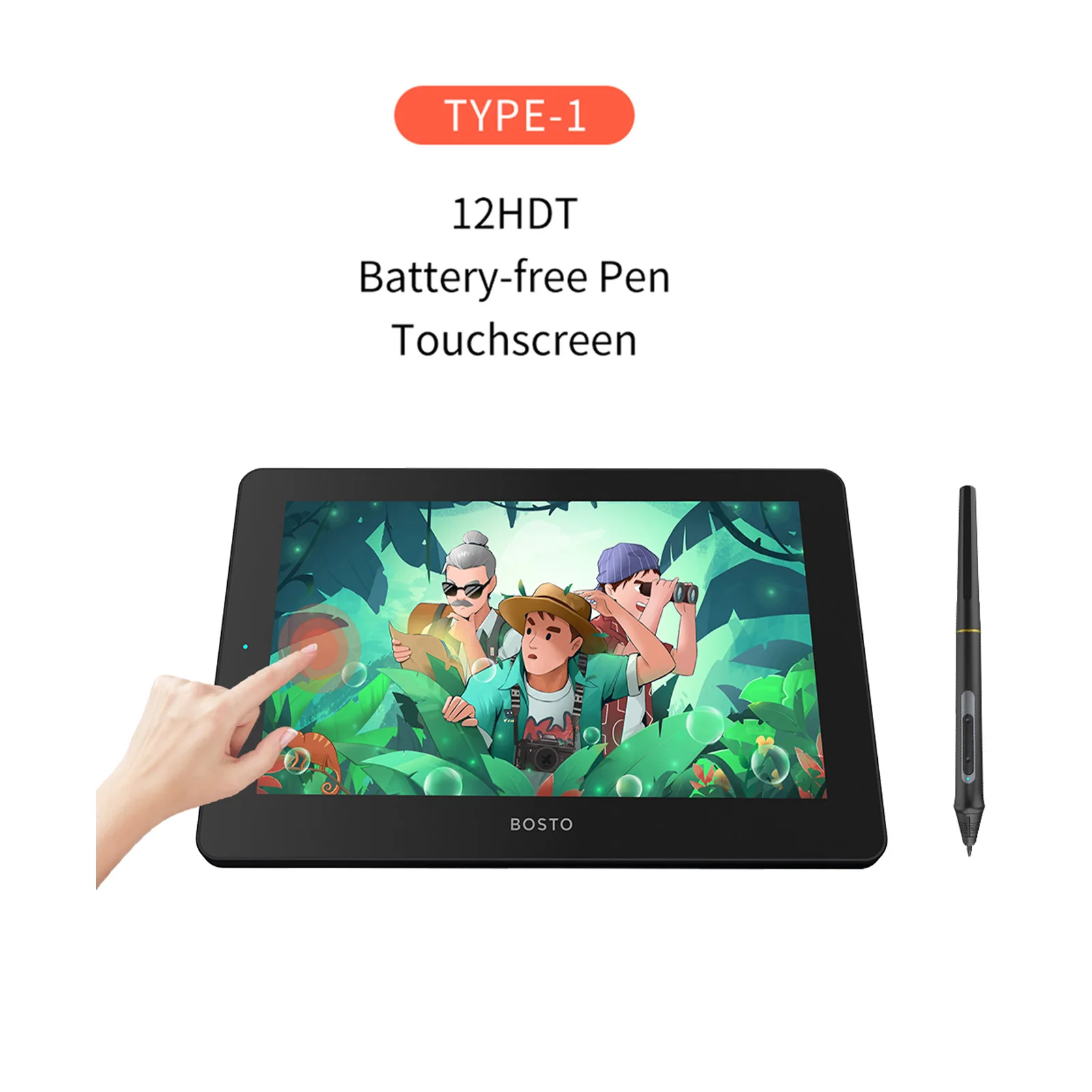 BT-12HDT-Touchscreen