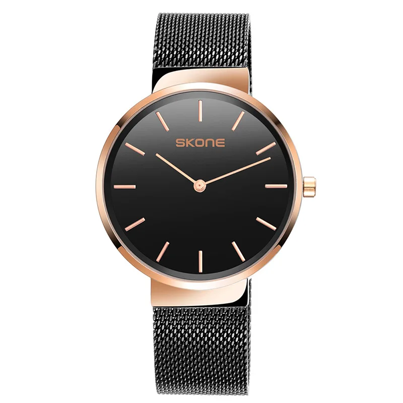 Skone Simple Fashion Bering Style Women's Quartz Watch Waterproof Time Space Watch Imported Quartz Model