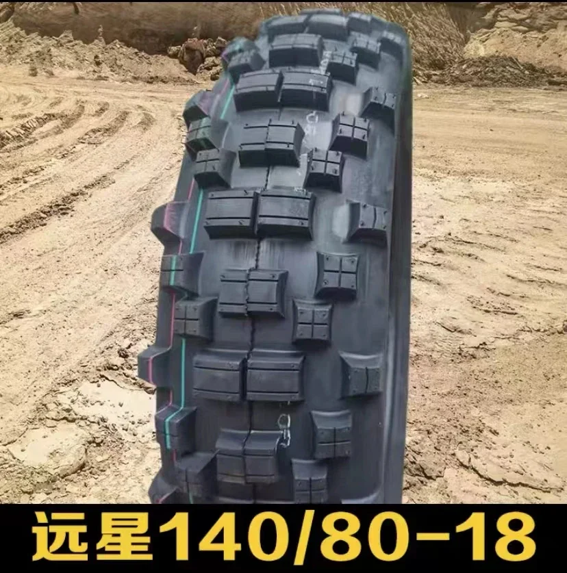 

Yuanxing 140/80-18 off-road motorcycle tire large flower mountain mud anti-slip outer tire forest track tire