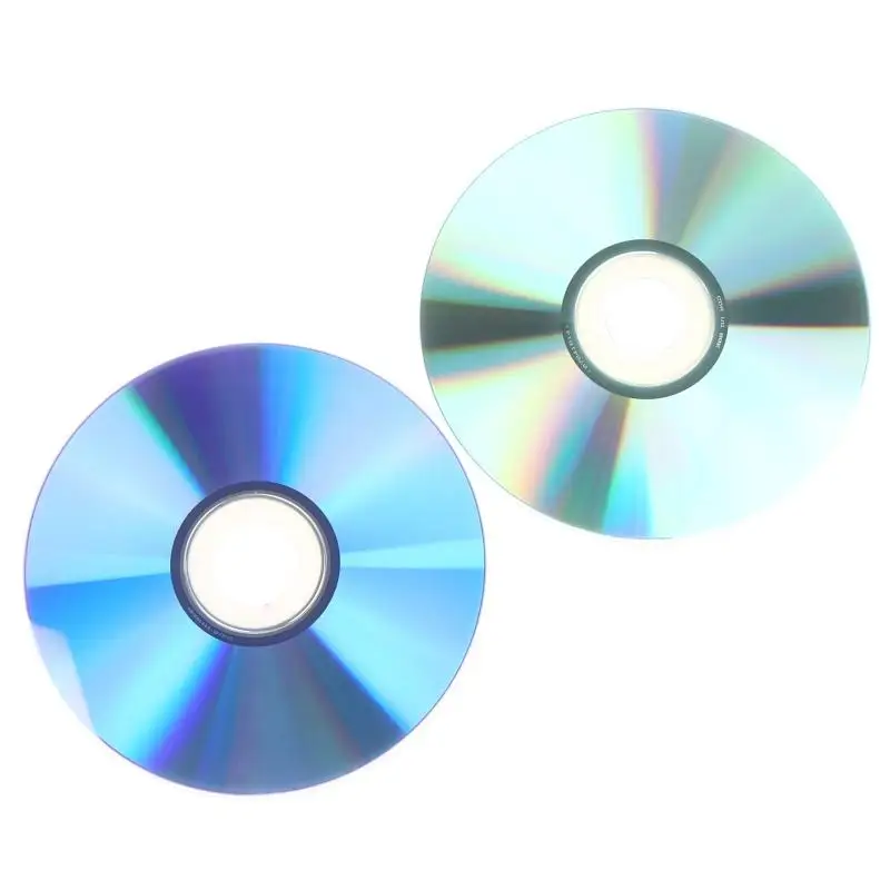 새로운 10개입 3724/3725 CD-R 블랭크 디스크 녹음 가능 컴팩트 디스크 700MB/80분/52배속 CD-R 블랭크 디스크 4.7GB/120분/16배속