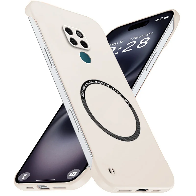 Magnetic Slim Frameless Matte Anti-Scratch Shockproof Phone Case