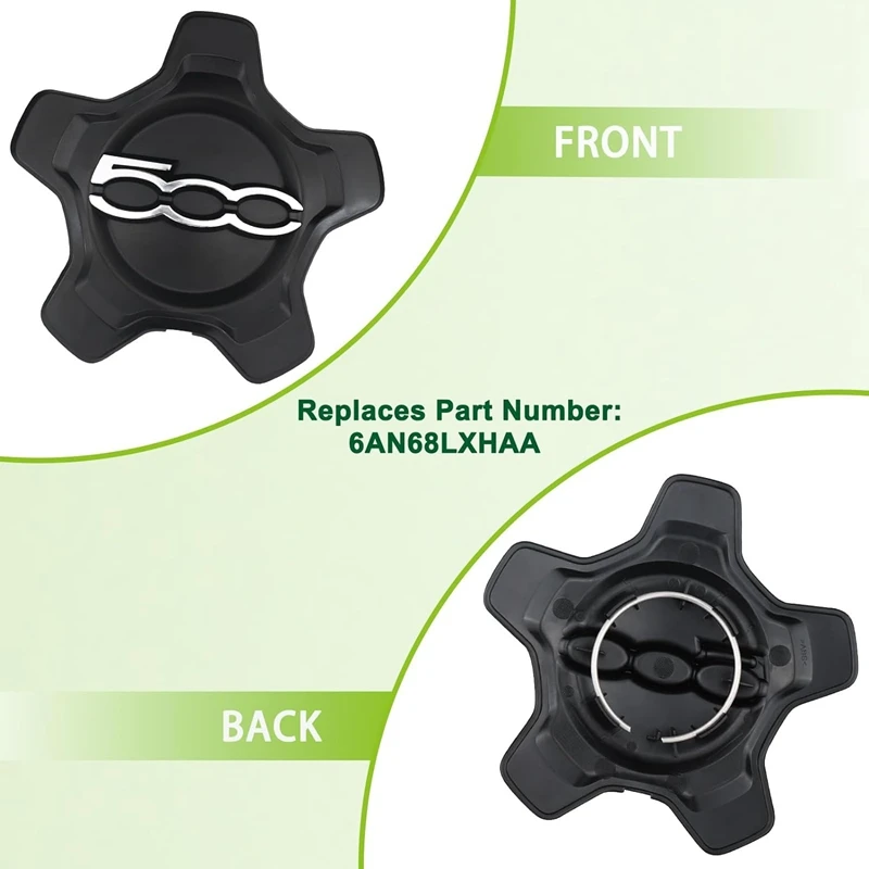 Car Wheel Center Caps Cover For Fiat 500X