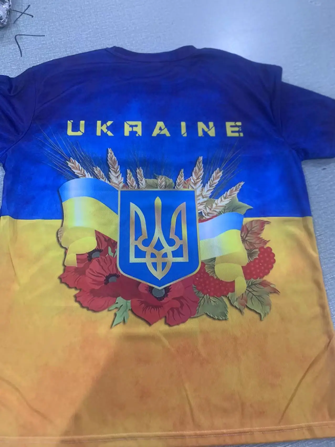 Vintage 3D Printed T-Shirts for Men Ukrainian T Shirt Men Clothing New Flag Short Sleeves Summer Fashion O-Neck Harajuku Top Tee