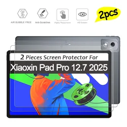 HD Scratch-Proof Tempered Glass Screen Protector - 2 Pack, Oil-Coated Hard Film (2P-Pad Pro 12.7 2025)