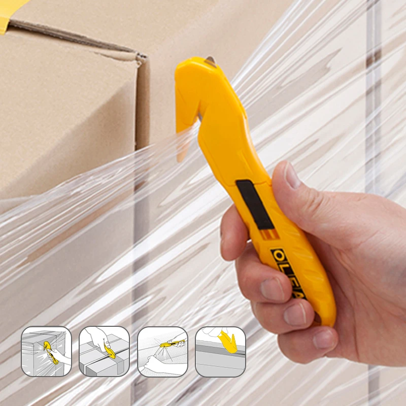 Utility Box Cutter Japan OLFA Aliva Carton Safety Knife