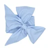 Newborn Swaddling Scarf Bow Decoration with Striped Plaid Adjustable Fixed Blanket Pure Cotton Jewelry Baby Full Moon Gift 5