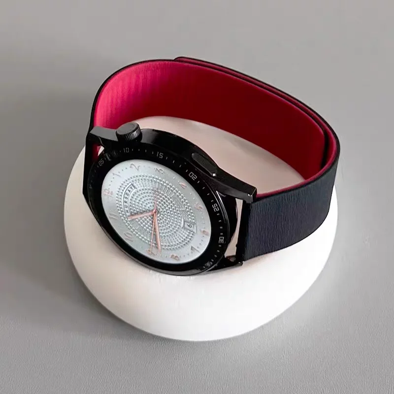 Sport Magnetic strap For Samsung Galaxy Watch 7 6 5 44 40mm 18mm 20mm 22mm Silicone Band for Huawei GT5 Correa Accessories