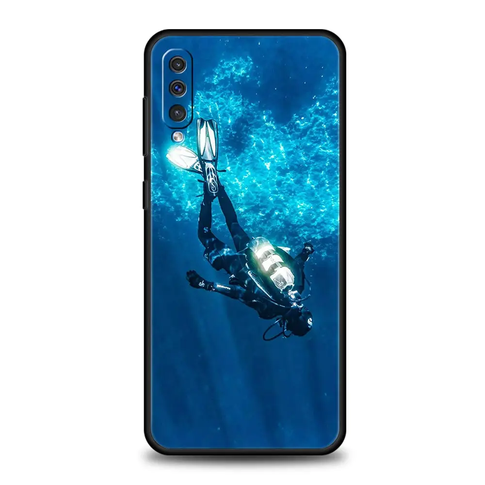 Diver-Themed Protective Phone Case