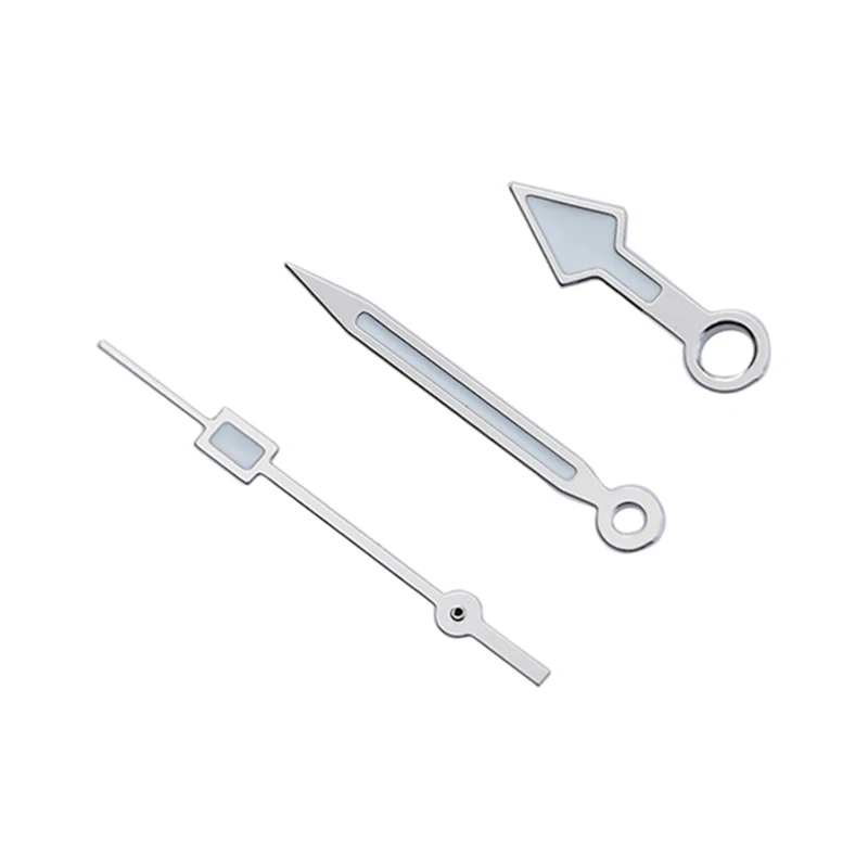 Metallic Ranger Explorer Sub Diver Watch Hands for NH35 NH36 Fit