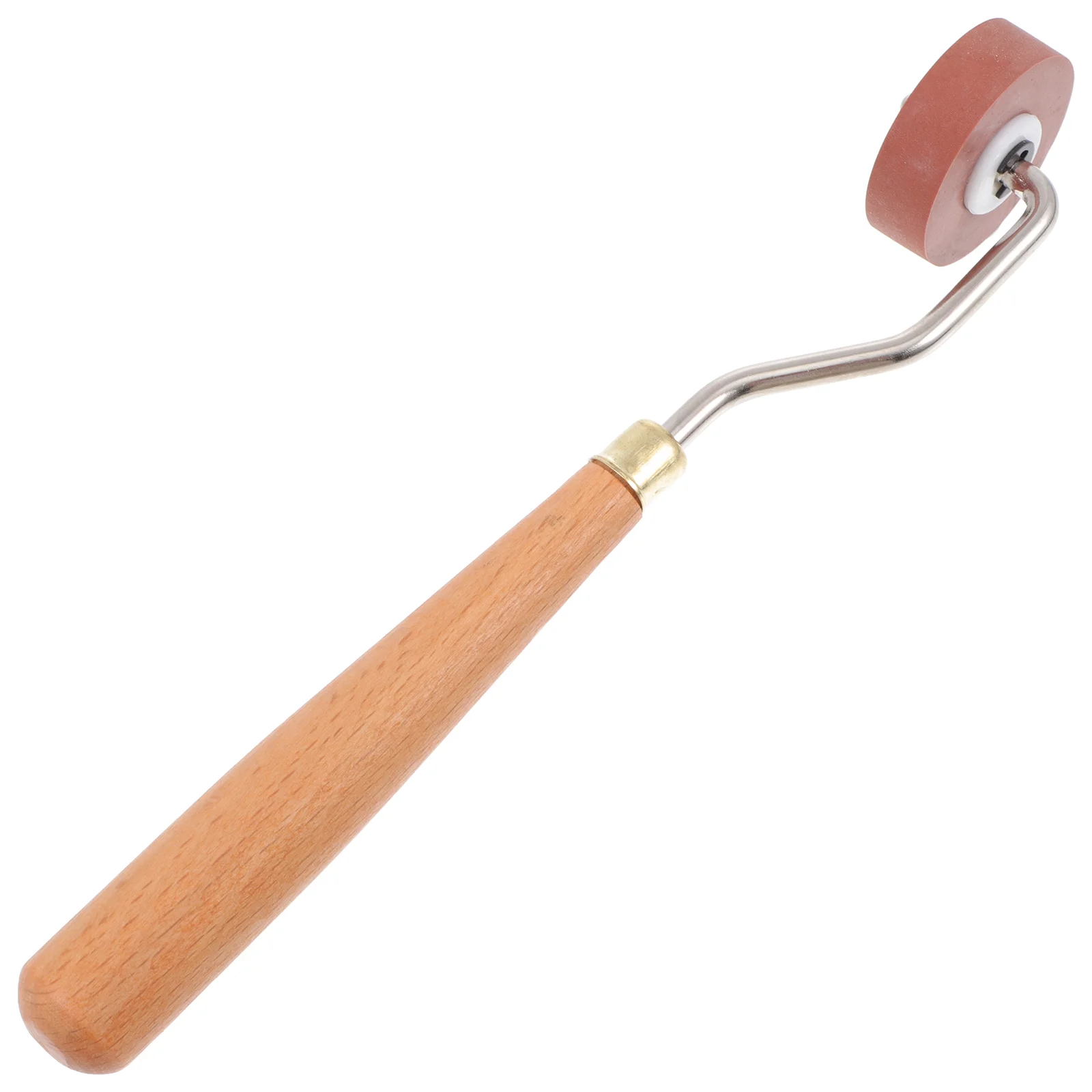 

Brayer Roller Soft Rubber Brayer Wooden Handle Glue Roller Diy Craft Art Ink Paint Block Stamping Printmaking Wallpaper