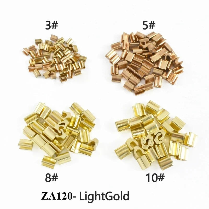 Zipper Repair Kit: Non-Slip Metal Zipper End Locks for DIY Sewing & Tailoring