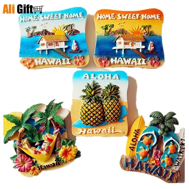 Hawaii Vintage Repro Fridge Magnet Souvenir Magnet Kühlschrank