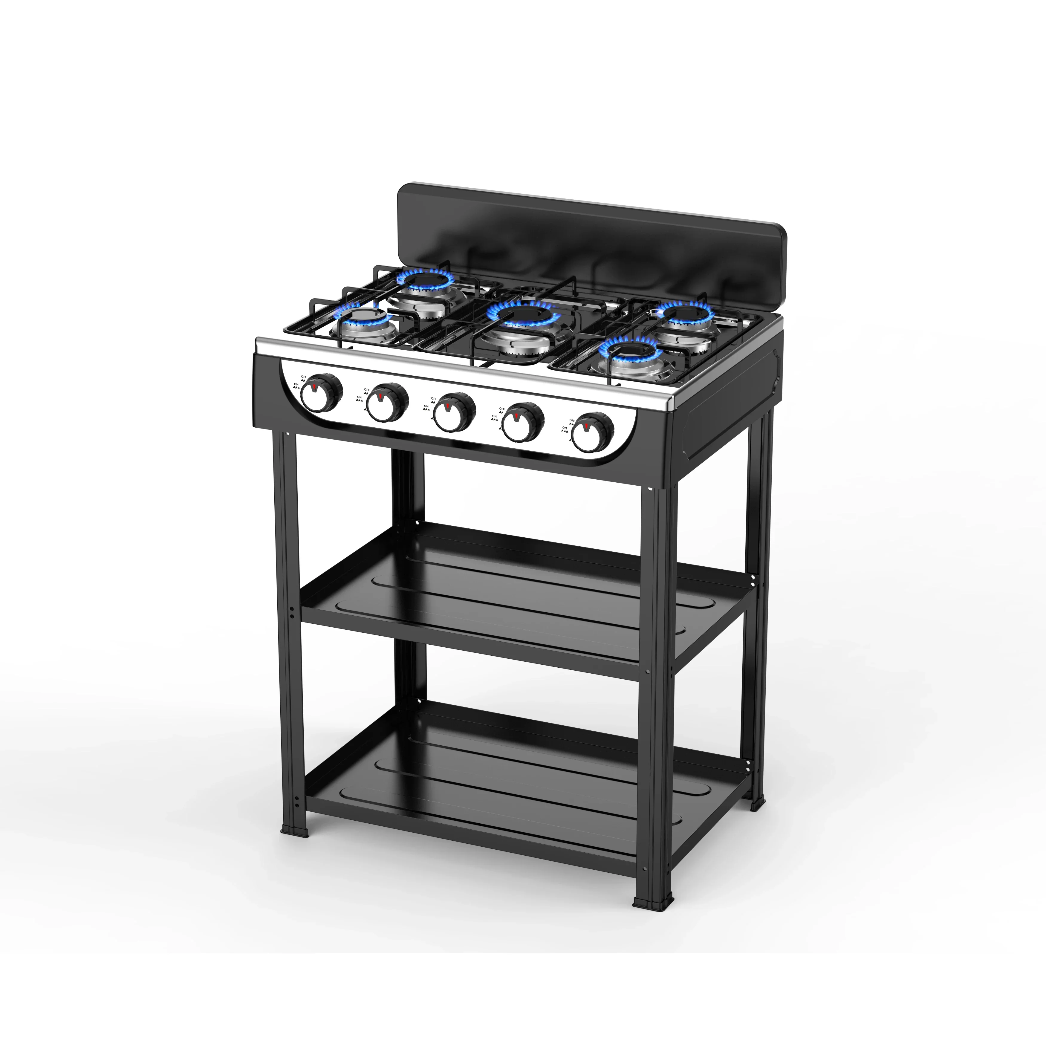 High Oven Portable Gas Stove Cookers Electric 5 Burners Pressure Gas Stove Estufa Table Top Stoves
