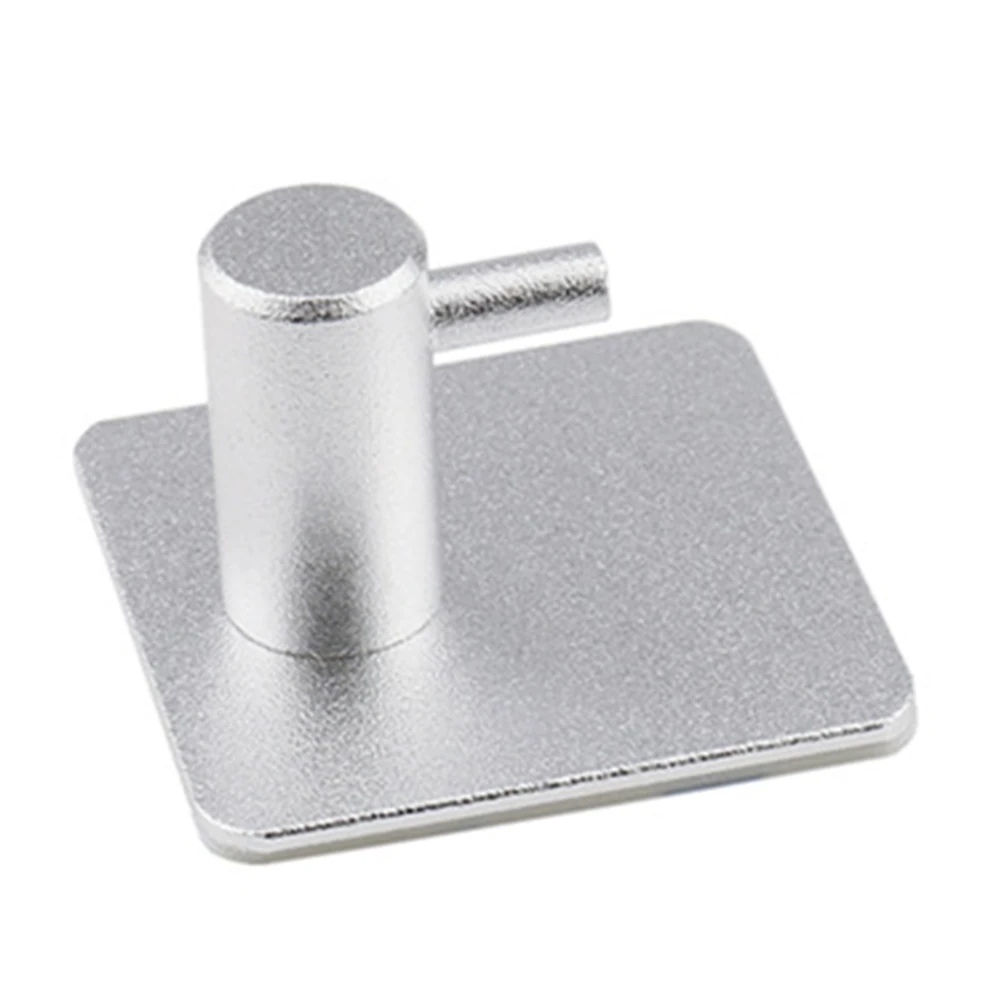 Space Aluminium Self Adhesive Towel Hooks Wall Coat Rack Key Holder Towel Hooks Clothes Hanging Rack Bathroom Accessories