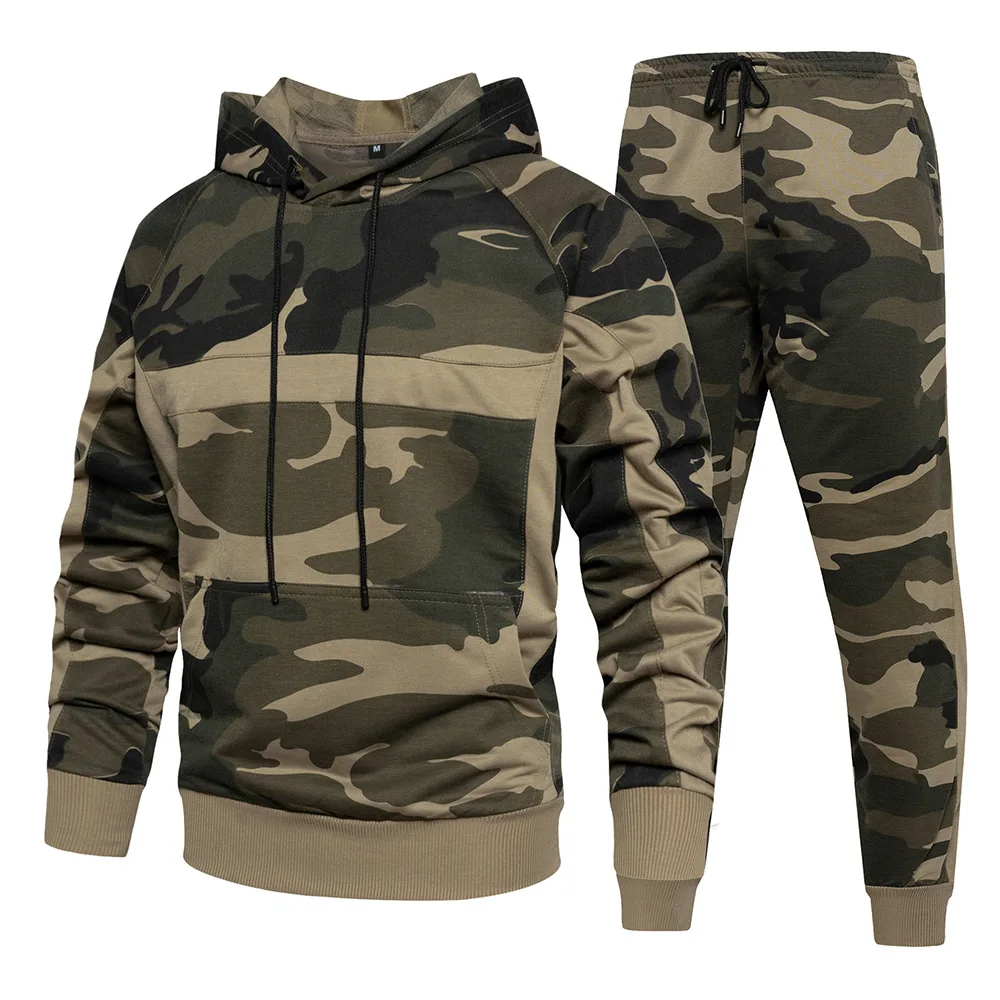 

Men Sets Tactical Uniforms Israel Sports Tracksuits Man Hoodies+Pants Camouflage Casual Combat Tactical Outdoor Jogging Suit Hot