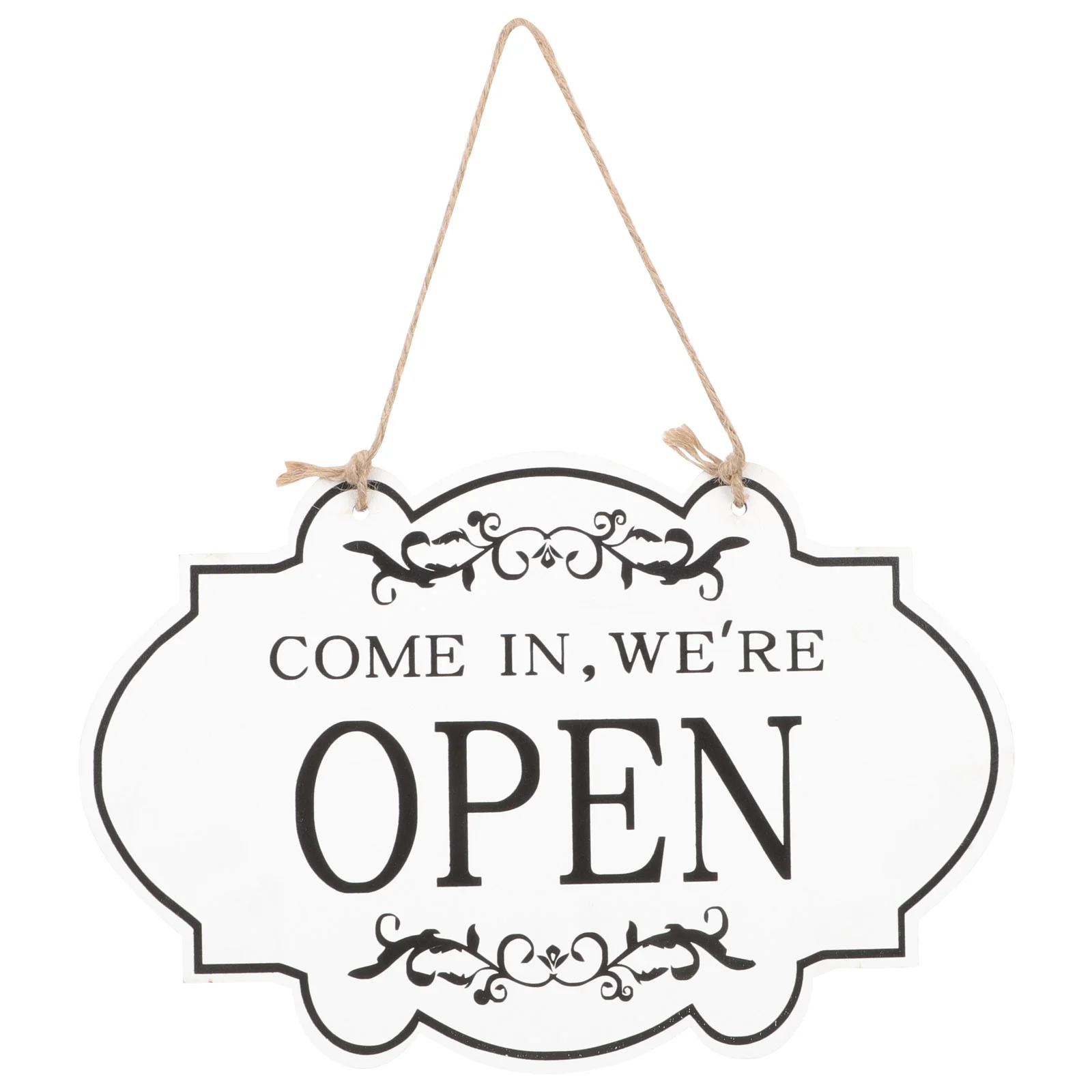 

Decorative Open Sign Retro Closed Sign Wear-resistant Open Wear Door Sign Wooden Open Sign Decor Decorative Open Closed Sign