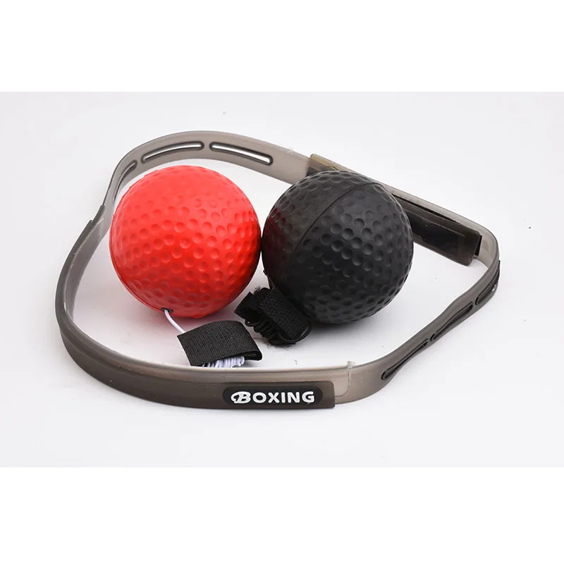 Head Mounted Speed Ball Boxing Ball on String Head Bands MMA Reflex Improve Speed Reactions Sports Fight Training Muscle Fitness Equipment