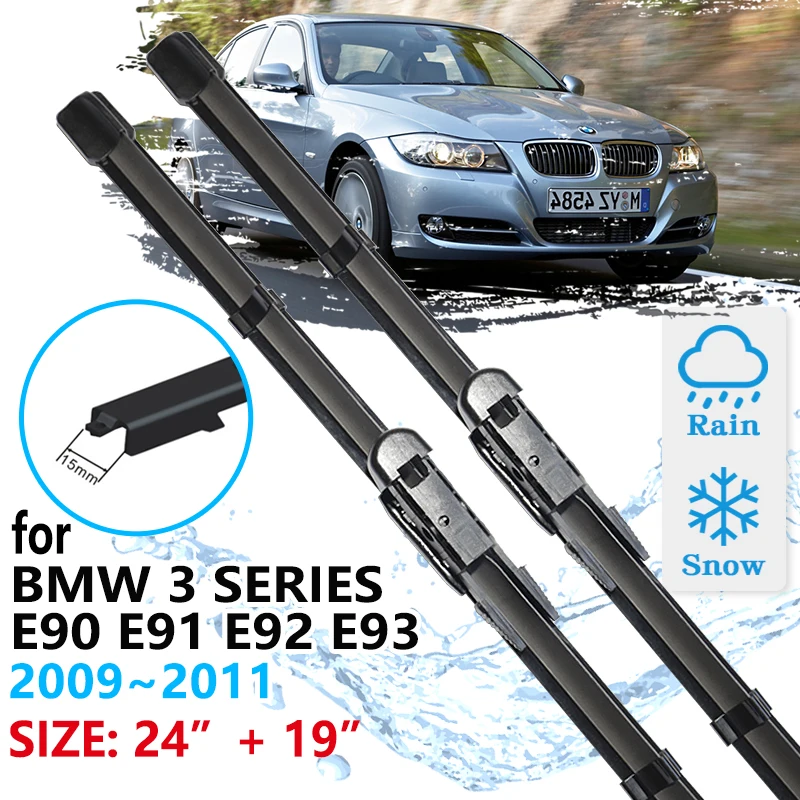 Car Front Wiper Blades For Bmw 3 Series E90 E91 E92 E93 2009 2010 2011