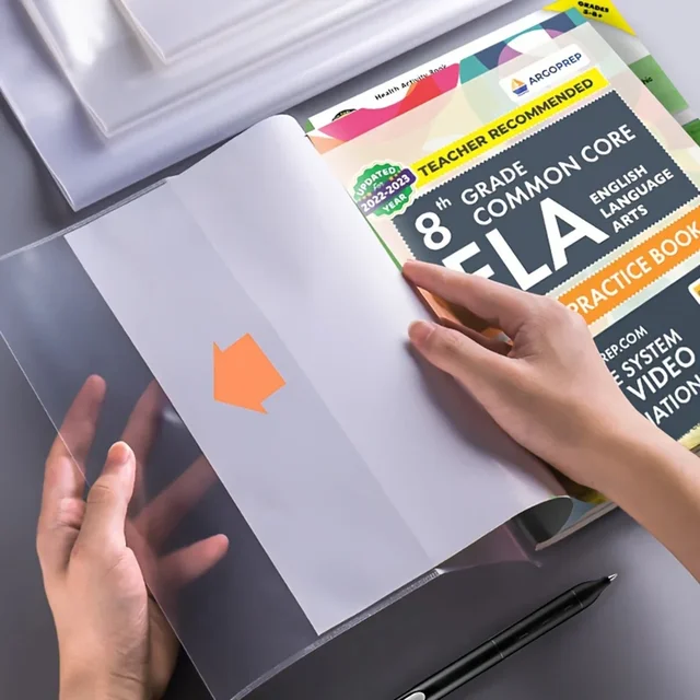Transparent Book Cover 1